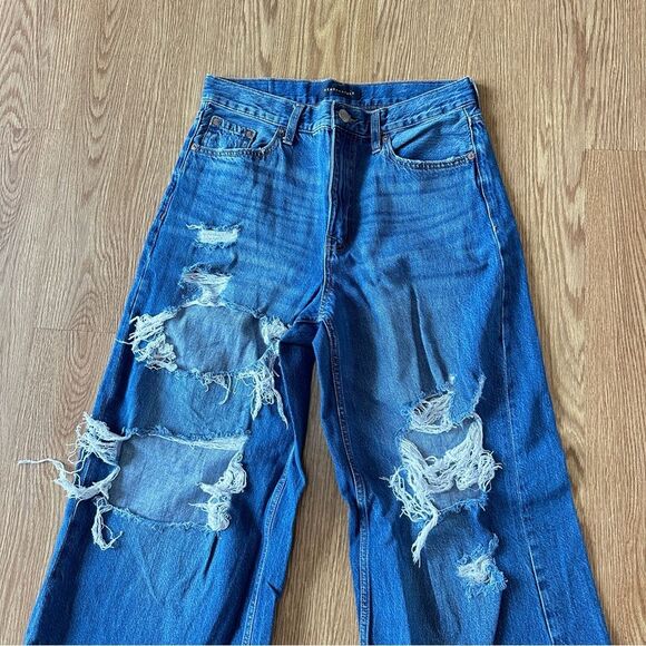 Aeropostale Women’s Super Baggy Jeans! Size 10 R Ultra high rise! - Picture 3 of 8